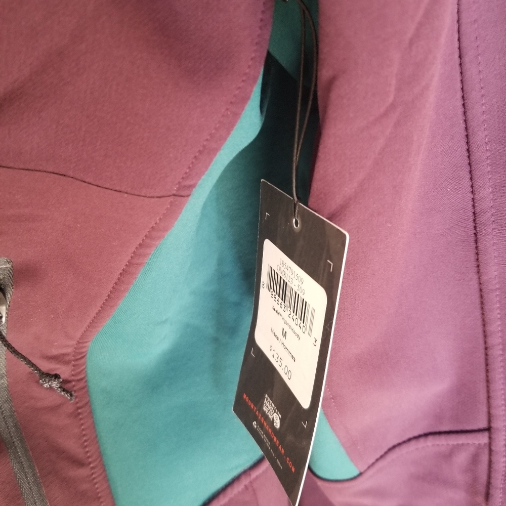 HP🌠NWT Mountain Hardware Keele Hybrid Hoody - Picture 9 of 16